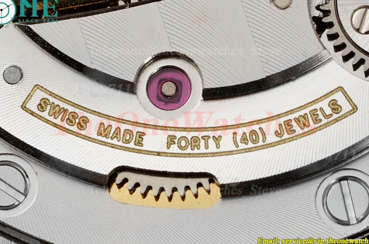 Royal IPF 37mm Super Dia Dial SS SS Clone SA3120 Oak White 15451 0122